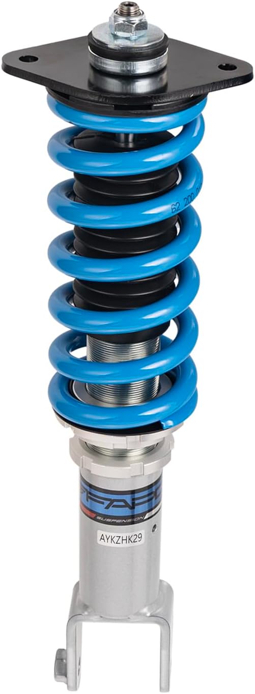 FAPO PS+ Coilovers for Nissan 350Z / Fairlady Z 2003-2008 Z33, for Infiniti G35 RWD 2003-2007 V35, for Nissan Skyline 01-07, 16-way Damping Height Adjustable Mono-Tube Lowering Suspension Struts Kits