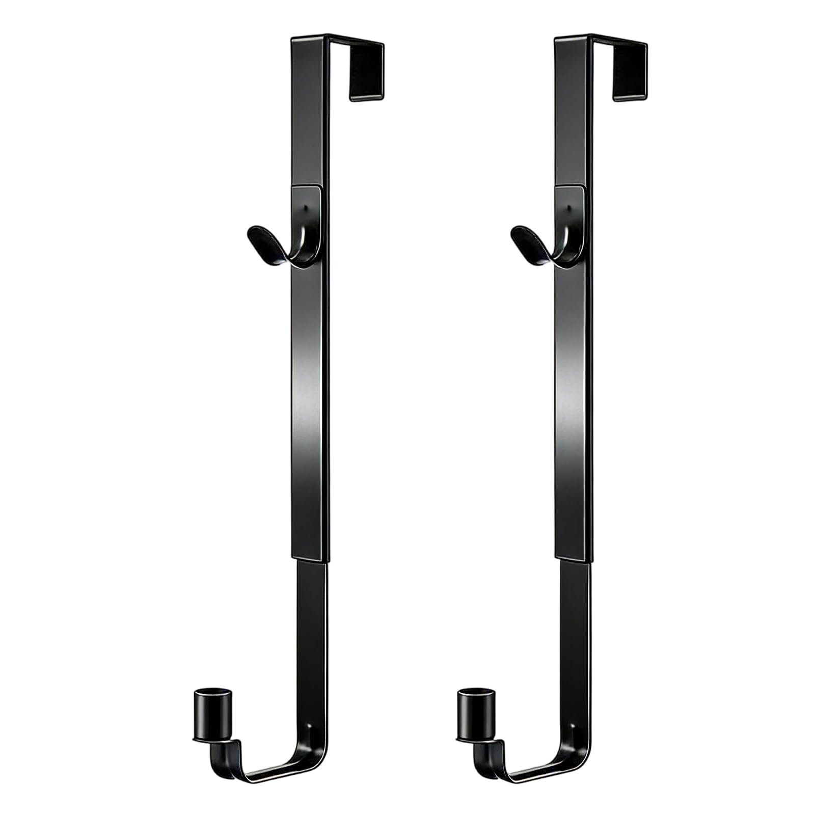 Jazuaiao Of 2 Versatile Hanging Hooks for Wreaths and Decors Items Offering Height Control and Sturdy Construction Wreath Hook