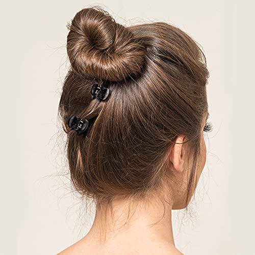 Yohama 36 Pcs Black Mini Hair Claw Clips Great For Design Kids And Adult Hairstyles Decoration Buns, Pining Bangs Strong Grip Multifunction Clamp Clips. #TOP5