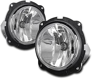 ZMAUTOPARTS 2007-2012 Ford Escape Bumper Driving Fog Lights Chrome