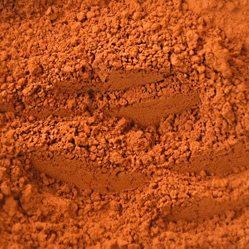 Natural Mineral Pigments for artistic and decorative paints, cement, resin, varnish, mortar -150ml (French Red Ochre)