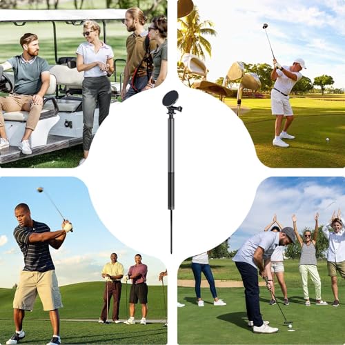 Soporte para grabación de golf giratorio 360 con imán extensible ajustable 5