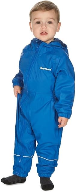 Peter Storm Infants' Fleece Lined Waterproof and Breathable Suit for Boys and Girls, Kids' All in One Rain Suit, Snow Suit, Puddle Suit, Splash Suit, Walking, Trekking and Hiking Clothing