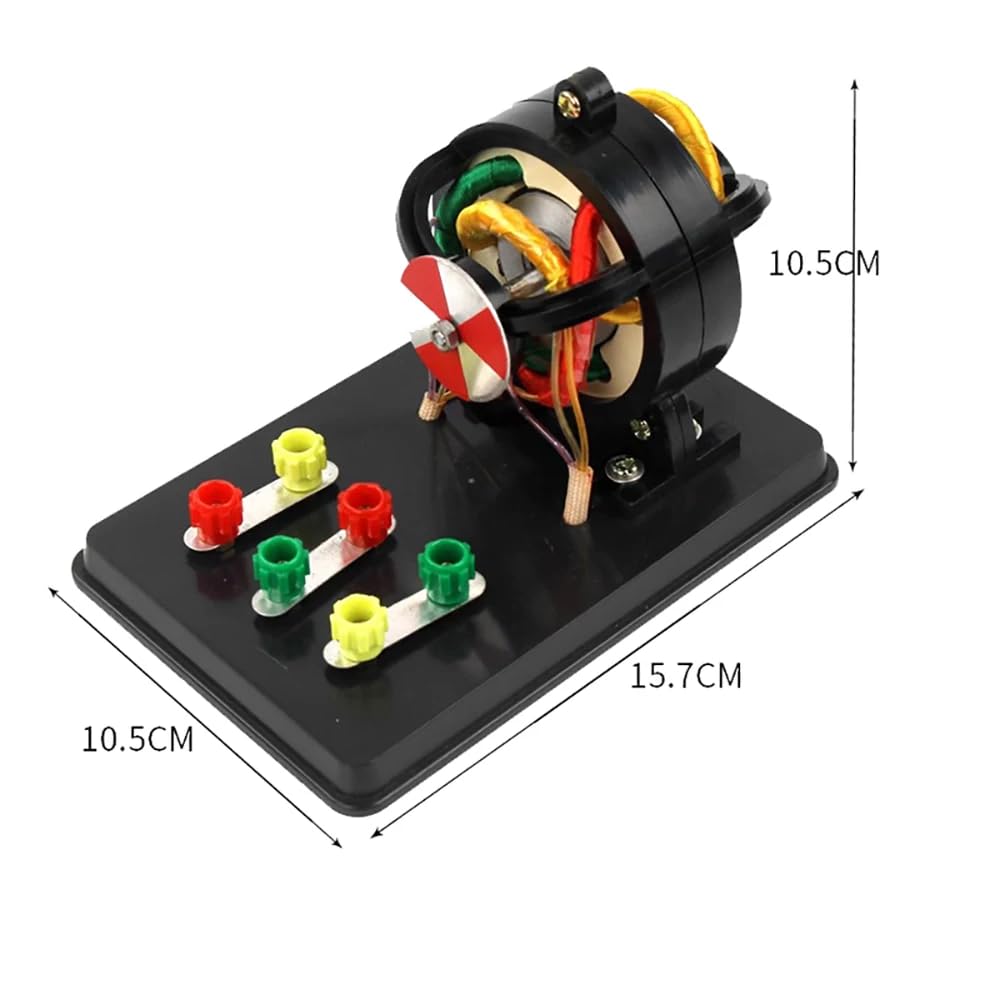 Modello di Motore a Induzione Trifase J2422, Strumenti Didattici per Attrezzature Da Laboratorio per Elettricità per Scuole Elementari e Superiori