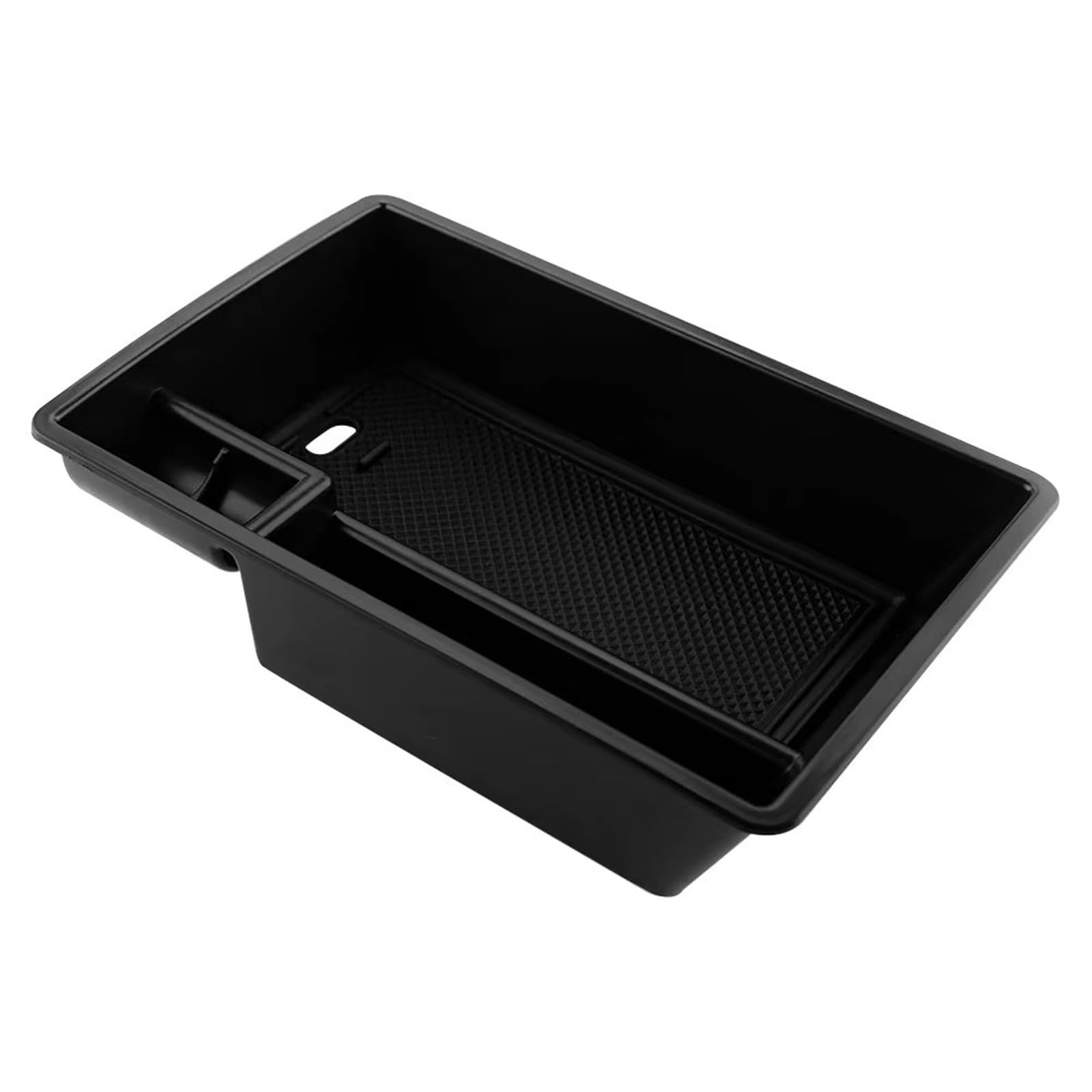 SADHADAH Console Storage Box For Q3 F3 For Sportback 2019 2020 2021 2022 Stowing Tray Case Container Organizer Accessories ABS Car Central Car Armrest Mat