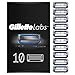 Price comparison product image Gillette Labs Heated Razor Blades for Men Hot Towel Shave, Pack of 10 Refill Blades (Suitable for Mailbox)