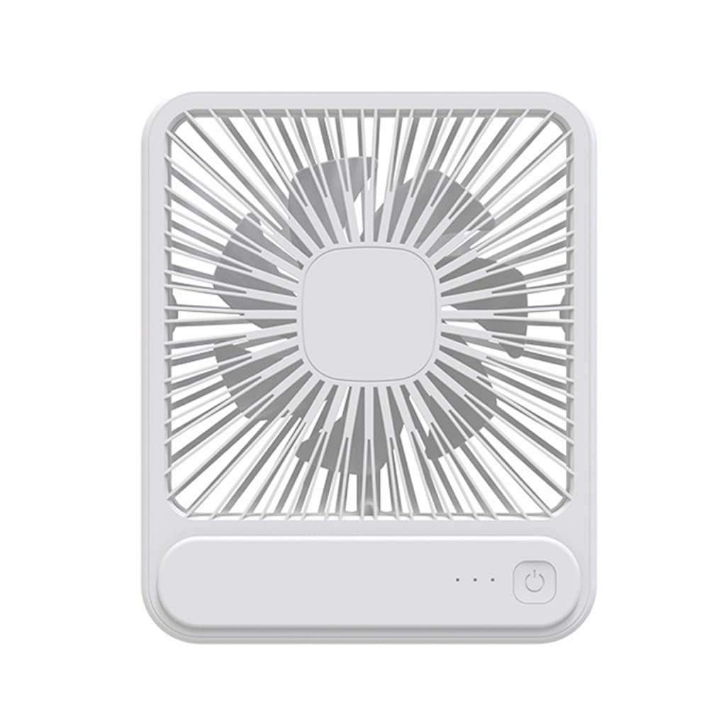 Ventilateur de bureau pour la maison rechargeable et silencieux à flux d'air