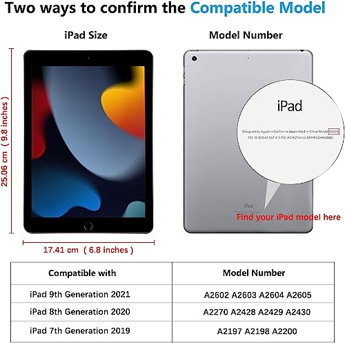 Image of VERTUS Premium Tempered Glass Full Screen Protector for iPad 10.2 inch 9th Gen 2021 / 8th Gen 2020 / 7th Gen 2019