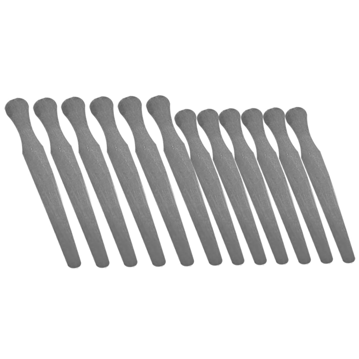 SOLUSTRE Professional Tongue Stabilizing Device 12pack Stainless Steel Mouth Swabs Smooth Edges