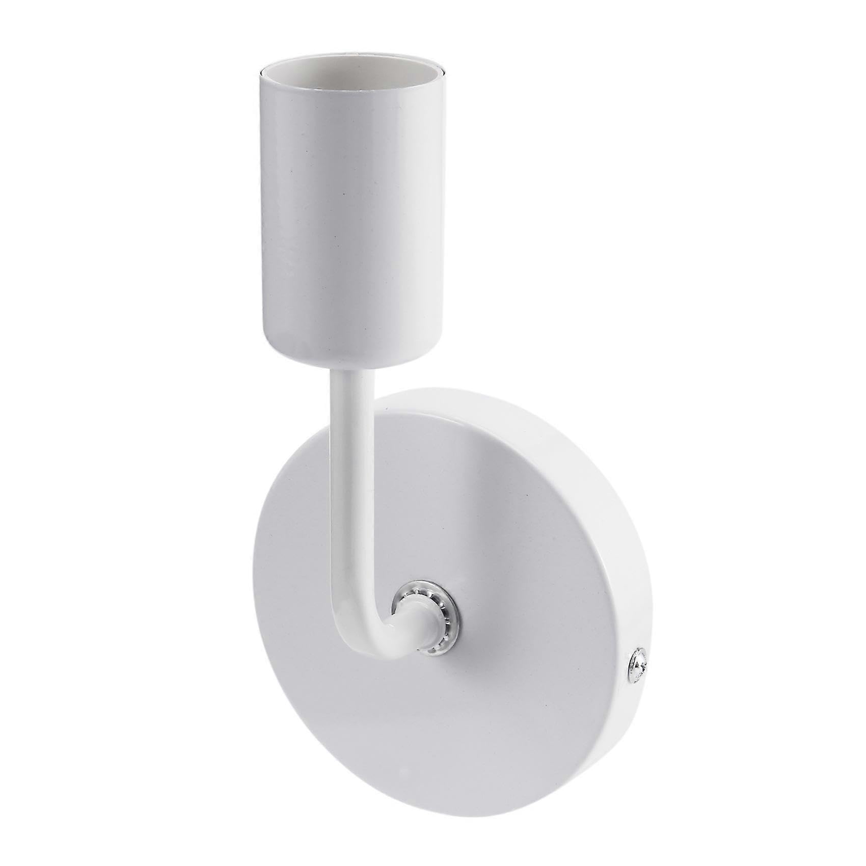 Joyhappst Image Color White Loft Antique Iron Simple Wall Lamp American Country Restaurant Bar Corridor Aisle Wall Sucker Wall Lamp