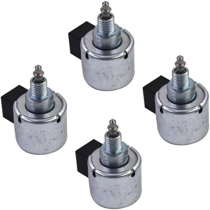 4pcs Fuel Solenoid Compatible For 692734 497672 497157 495733 w/Carb Carburetor 694393 846639