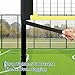 Hipicute 32ft Portable Volleyball Net Set – Adjustable Height, Sturdy Frame, Complete Outdoor Kit with Ball, Pump & Carry Bag, Ideal for Backyard, Beach & Park Play