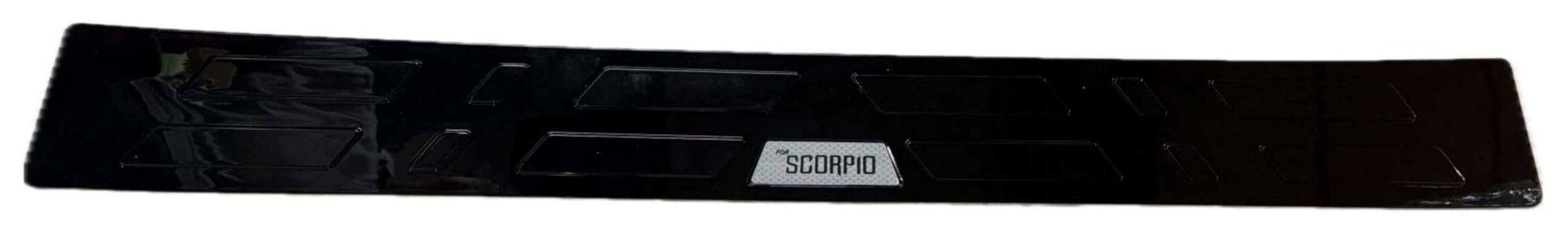 Carmart Rear Bumper Trunk Step Sill Plate Compatible For Scorpio 2017 to 23 & Scorpio Classic,made of ABS-image-36