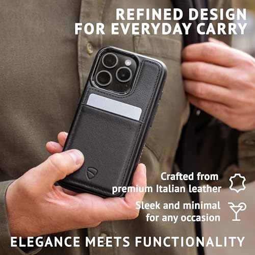 Fermeture magnétique iPhone 16 Pro protégeant vos cartes et écran