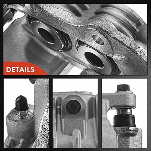 A-Premium Disc Brake Caliper Assembly With Bracket Compatible With Cadillac, Chevy & Gmc Models - Escalade, Tahoe, Silverado 1500, Avalanche, Suburban, Sierra, Yukon, Yukon Xl 1500 - Rear Side #TOP6