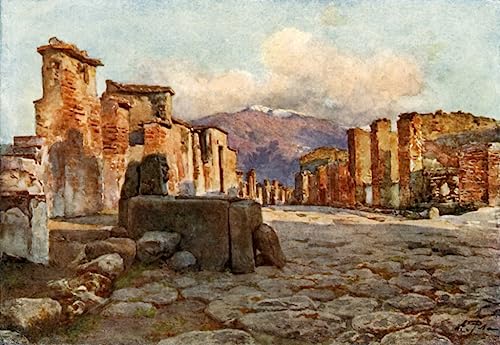 Lienzo de la calle Consular de Alberto Pisa para decorar el salón o la oficina con arte, 60x90cm