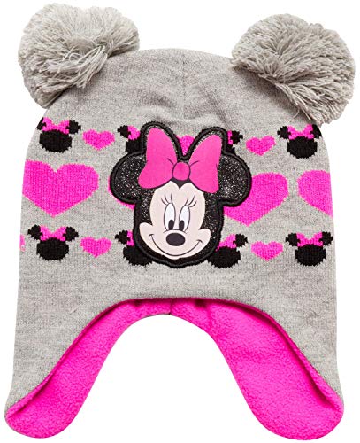 Ensemble hiver Minnie Mouse avec bonnet et gants, idée cadeau pour fille