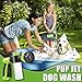 3.5oz/100ml 100ML water gun foam bottle garden hose soap bottle car wash soap bottle home cleaning accessories for pet bathing car wash Soap cup can be attached to a foam sprayer with a hose nozzle