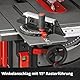 Einhell Professional Tischkreissäge mit Schiebetisch TP-CC 10 T (2000 W, 85 mm Schnitthöhe, Ø 254 mm Sägeblatt, Schiebeschlitten, Tischverbreiterung, Winkelanschlag)