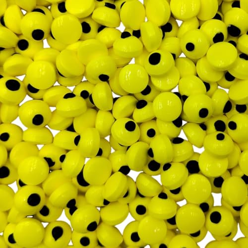 Image of Candy Eyes for Decorating Edible Yellow Candy Eyes Eyeballs Halloween Sprinkles for Cake Cupcakes Toppers Cookies Baking Decoratings Christmas