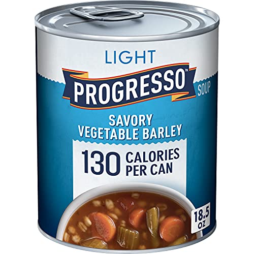 Image of Progresso Light, Savory Vegetable Barley Canned Soup, 18.5 oz.