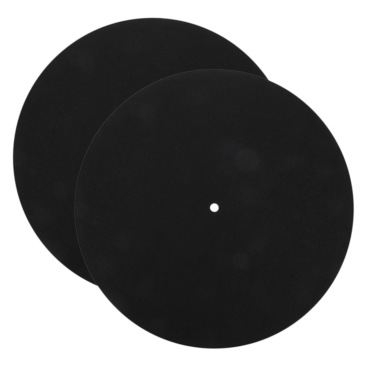 Yardwe 2pcs Turntable Platter Felt Mat 12/10/7 Inch Record Player Slipmat for Vinyl Records