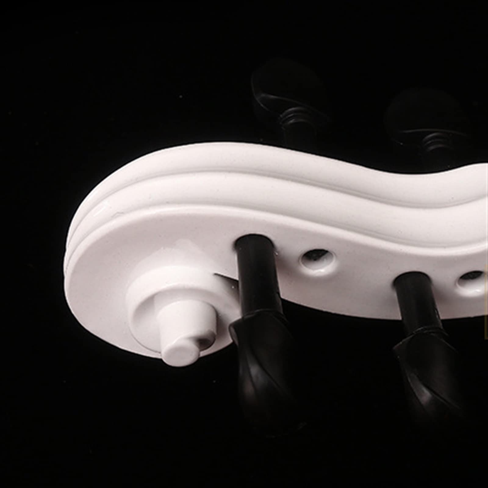 TSTS Violini per Principianti Strumento per Violino Studente Principiante Violino Bianco Set di Strumenti A Corda per Bambini Linea Disegnata A Mano (Color : 1/8)