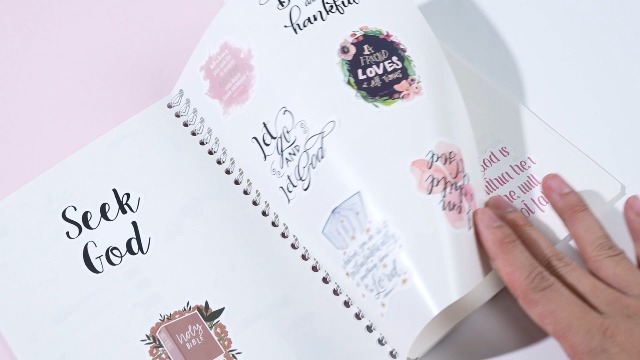 Álbum reutilizable para colección de pegamentos A5, negro y mármol, para adultos, con 37 hojas de papel desprendible, organizador para journal, planner y scrapbook miniatura 7