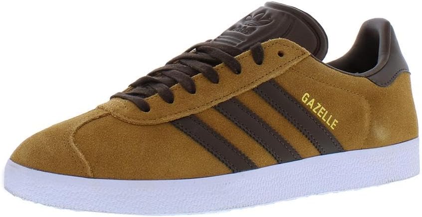 Adidas men s cblack ftwwht goldmt unisex gazelle adv core blackftwr white gold met 14 us