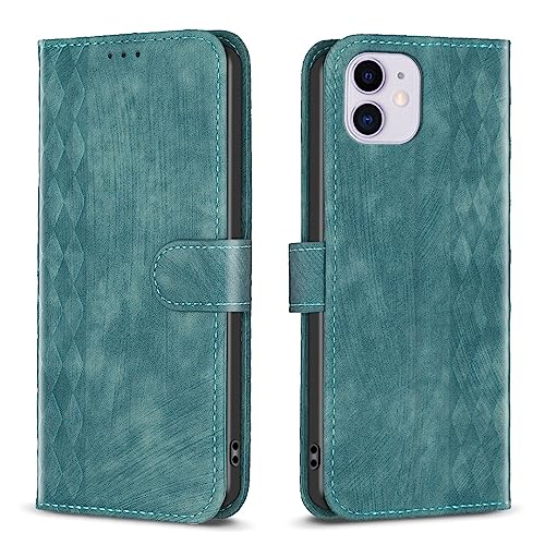 Coque iPhone 11 antichoc avec rabat magnétique et fentes cartes