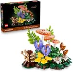 LEGO Botanicals Woodland Mushrooms - Building Set for Adults, Ages 18+ - Mushroom Decor for Home Office or Desk - Gifts for Women & Men - Craft Activity - 11505
