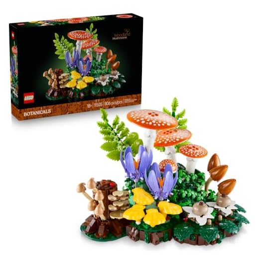 LEGO Botanicals Woodland Mushrooms Set