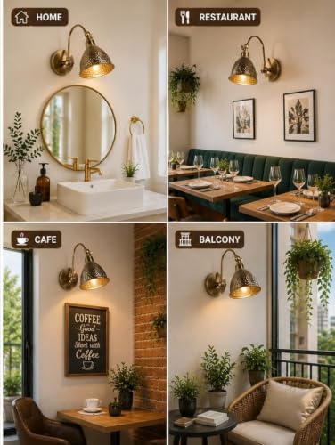 Image of Decorative Chandeiler & Wall Light Hammered Spot Light Vintage Designs and Looks are Very Elegant (Antique, 2)