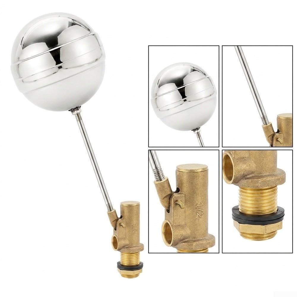 Interruptor de Flotación al Calor para Tanques de Agua y Equipos de para vapor - Controlador de para nivel Líquido Alta Temperatura para accesorios 4 y 6 Pulgadas(6 points)