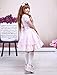 Hugme Cotton Pink Lace Short Sleeves Cosplay Lolita Dress