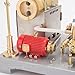 URFunModel SE-02 Steam Engine Kit - Reversible Horizontal Stationary Steam Engine Model with Boiler, Generator and Street Lamp, 100PCS Science Education Gift for Adults