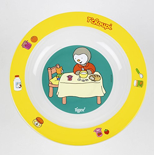 Tigex Tchoupi - Cofanetto per piatti, 3 pezzi