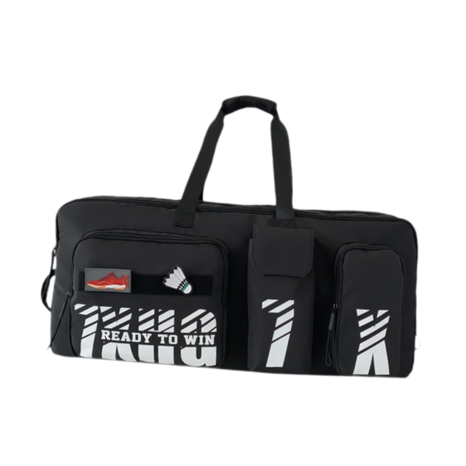 Bolsa para Bádminton, Bolsa para Raquetas de Tenis, Bolsa Portátil Impermeable para Raquetas para Adultos, Bolsa Deportiva, Bolsa de Viaje