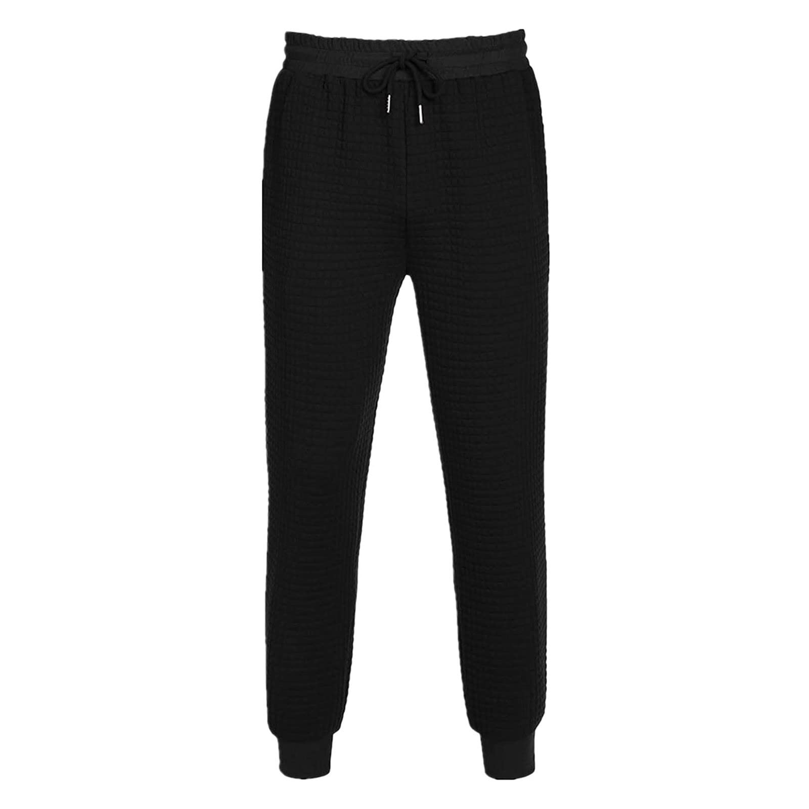 Uomo Tute Waffle a maniche lunghe Felpa con cappuccio e pantaloni | Tuta da uomo invernale Waffle Felpa a maniche lunghe con chiusura lampo con cappuccio Giacca e pantaloni sportivi da lavoro