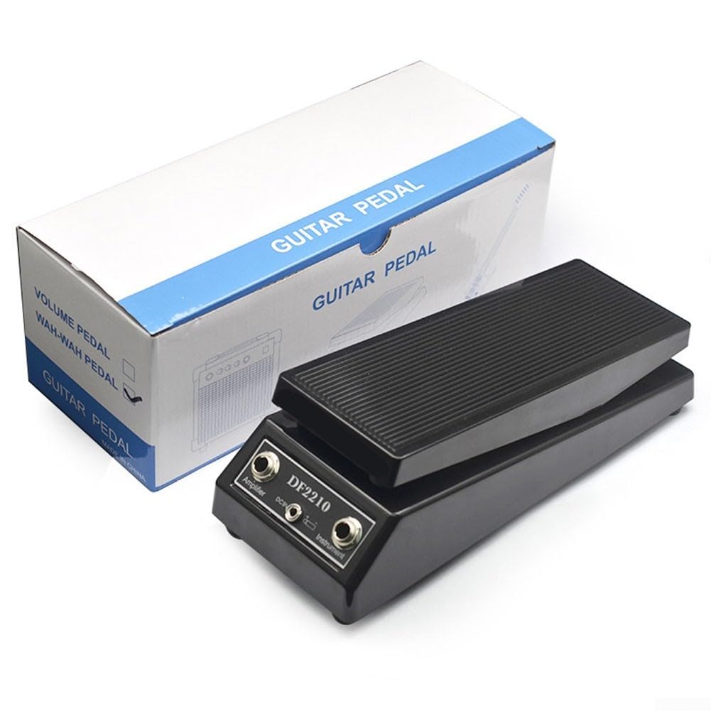 DF2210 Wah Wah Pedal de guitarra para tonos únicos de guitarra con función de activación conveniente