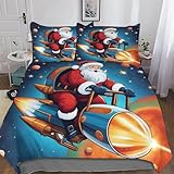 Parure de lit ：1 housse de couette : Simple (135x200 cm), 1 taie d'oreiller : 48cmx75cm.1 housse de couette : Double (200x200 cm), 2 taies d'oreiller : 48cmx75cm.1 housse de couette : King (220x240 cm), 2 taies d'oreiller : 48cmx75cm Ce produit est plus doux,Il peut vous donner l'expérience de sommeil la plus douce et confortable.