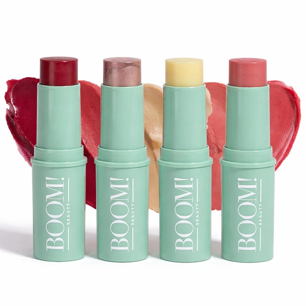 BOOM! by Cindy Joseph Boomstick Trio Vegan Blush Sticks