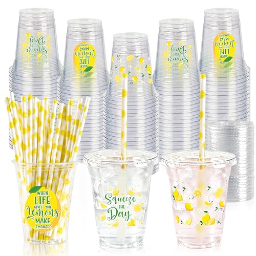 Lemonade Stand Bar Supplies Lemon Cups for Party...