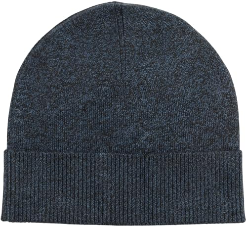 Tommy Hilfiger Herren TH Flag Lightweight Beanie AM0AM14068 Beanie, Blau, Einheitsgröße, Blau (Space Blue), Einheitsgröße
