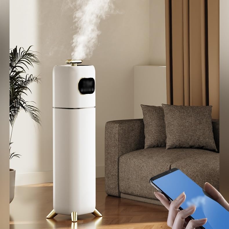 Air Humidifier Home Mute Mist Maker Diffuser With LED Lamp