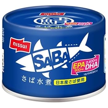 Amazon | ニッスイ SABA さば水煮 150g缶×24個入 | ニッスイ