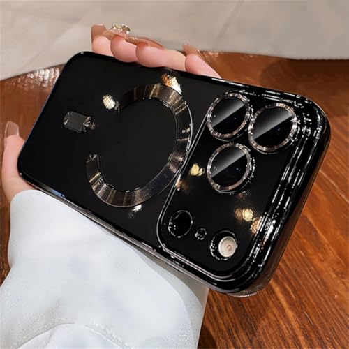 Coque iPhone 16 transparente avec pare-chocs noir plaqué pour vos photos du quotidien