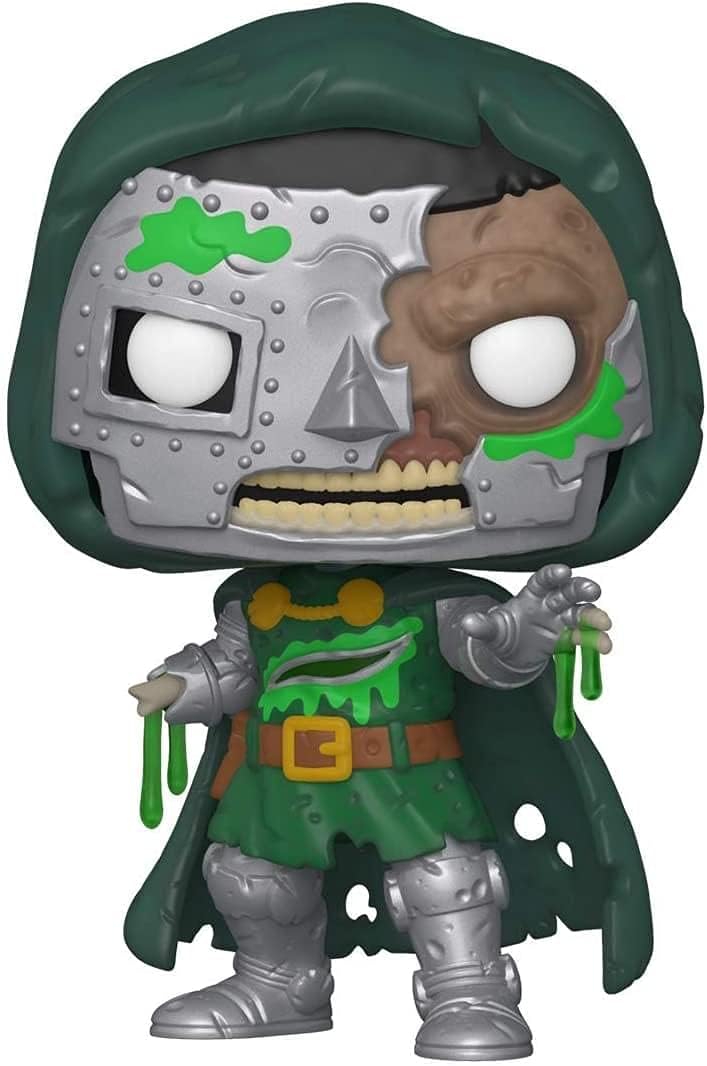 POP Pop! Marvel: Marvel Zombies - Dr. Doom Multicolor, 3.75 inches
