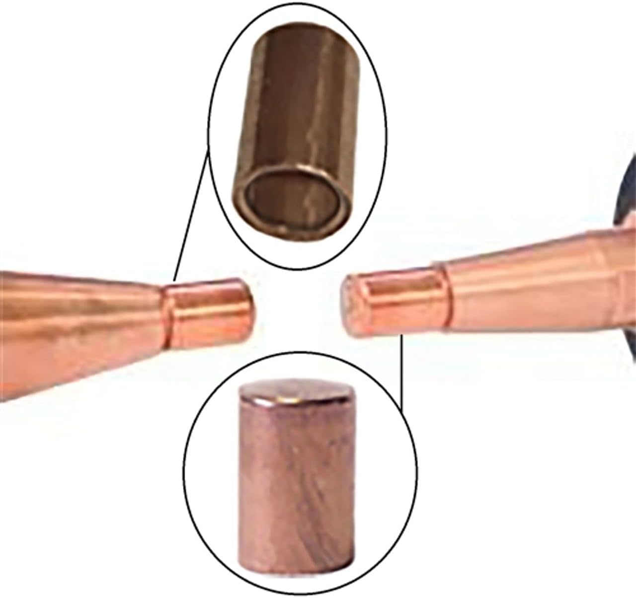 Spot Weld Caps, Type A, 13mm, Replaces GYS 048935 (40 Pack of 049987)