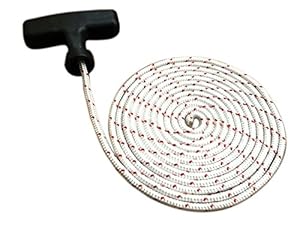 4MM X 2M Quality petrol power washer engine starter rope pull cord + free handle